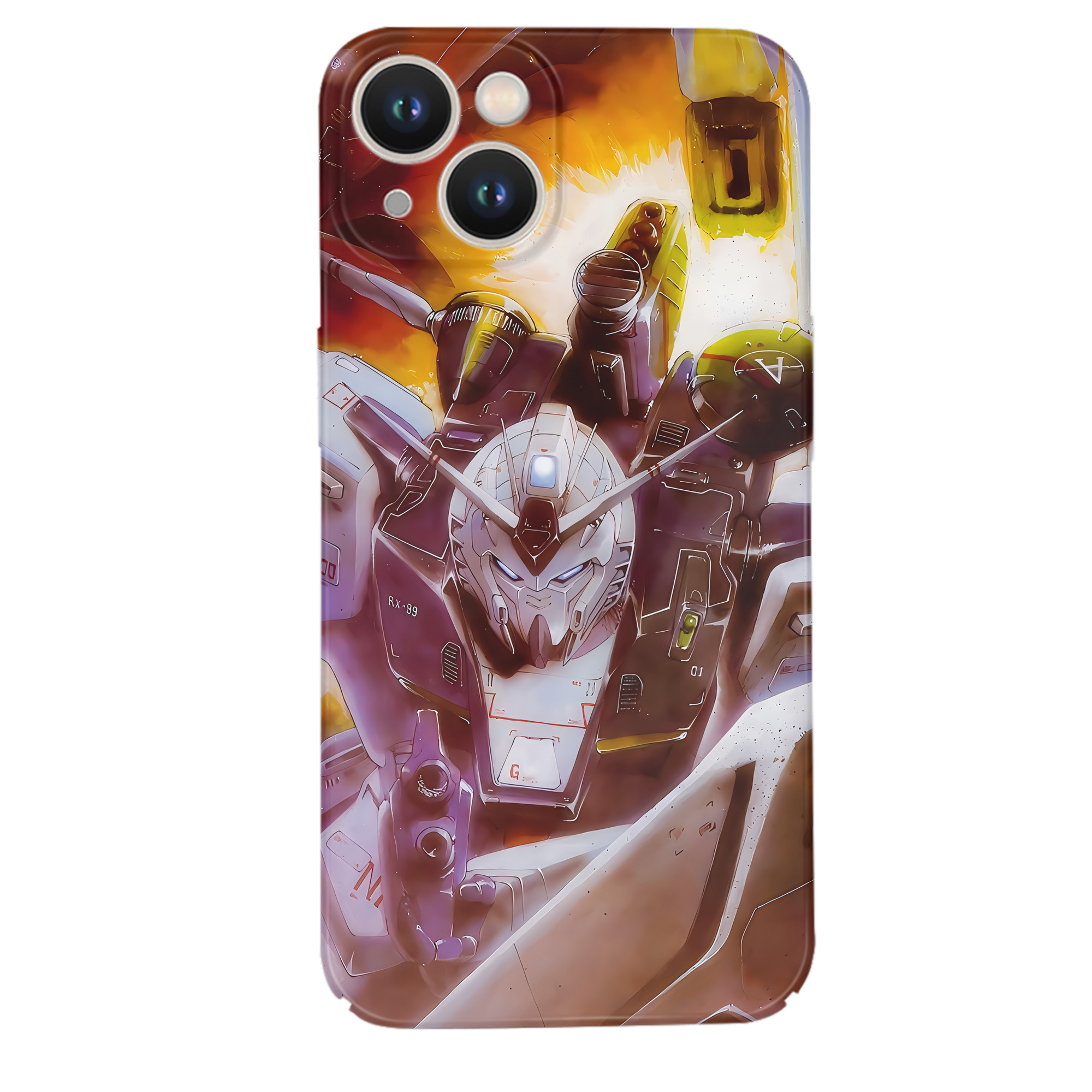 （画像用） 機動戦士ガンダム Mobile Suit Gundam 【iPhone 14シリーズ対応】ハードケース